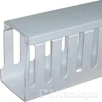 s13033013 Короб пластиковый перфорированный e.trunking.perf.stand.25.65, 25х65мм, 2м - Метэнерго