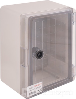 CP5032 Шкаф ударопрочный из АБС-пластика e.plbox.180.240.130.tr, 180х240х130мм, IP65 с прозрачными дверцами - Метэнерго CP5032 Шкаф ударопрочный из АБС-пластика e.plbox.180.240.130.tr, 180х240х130мм, IP65 с прозрачными дверцами - Метэнерго