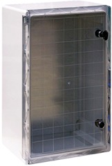 CP5016 Шкаф ударопрочный из АБС-пластика e.plbox.500.700.245.tr, 500х700х245мм, IP65 с прозрачной дверцей - Метэнерго