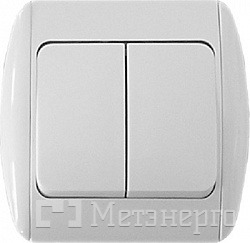 s035023 Выключатель e.install.stand.812 двухклавишный с рамкой - Метэнерго s035023 Выключатель e.install.stand.812 двухклавишный с рамкой - Метэнерго