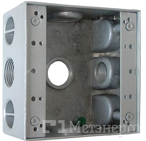 i0530003 Коробка монтажна металева e.industrial.pipe.db.thread.4.1/2" з 4 різьбовими вводами 1/2" - Метенерго i0530003 Коробка монтажна металева e.industrial.pipe.db.thread.4.1/2" з 4 різьбовими вводами 1/2" - Метенерго