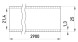 s1035103 Труба ПВХ тонкостенная e.pipe.stand.thin.25.13 d25х1,3х2900мм - Метэнерго