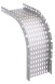 510-610-4A Арка универсальная 90 град ( регулируемая ) A:100, H:40 - Метэнерго
