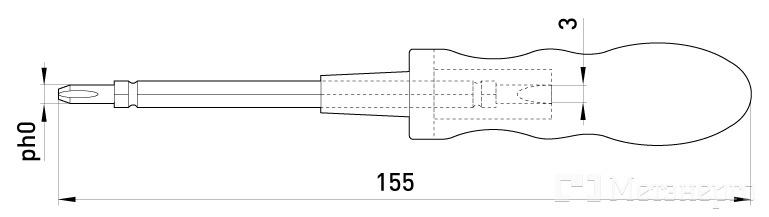 t001106 Индикатор-отвертка e.tool.test06 155х3хph0 прямой-крестовой АС100-500В - Метэнерго t001106 Индикатор-отвертка e.tool.test06 155х3хph0 прямой-крестовой АС100-500В - Метэнерго