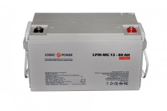 Logic4196 Аккумулятор мультигелевый AGM LPM-MG 12 - 80 AH - Метэнерго