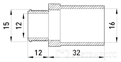 s6035001 Ввод e.pipe.tangency.stand.16 для труб d16мм - Метенерго s6035001 Ввод e.pipe.tangency.stand.16 для труб d16мм - Метенерго