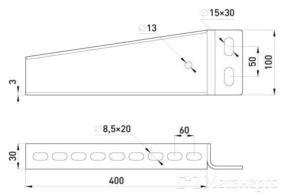 AI-H40 I & T консоль 400 мм - Метенерго AI-H40 I & T консоль 400 мм - Метенерго