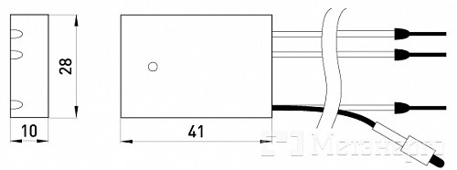 92.135/95 Комбинированное УЗИП e.POD класс III + визуальная сигнализация срабатывания, встраивается в подрозетник - Метэнерго