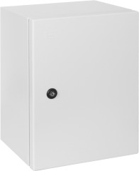 s0100256 Корпус металлический e.mbox.industrial.p.40.30.20z IP65 с монтажной панелью (400х300х200) - Метэнерго