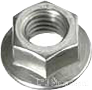 m1030005 Гайка зубчатая с резьбой М8 e.metiz.nut.1.6KR.2.08 - Метэнерго