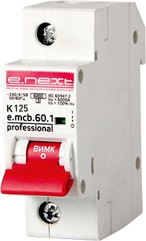 p0430004 Модульный автоматический выключатель e.mcb.pro.60.1.K 125 new, 1p, 125A, K, 6кA new - Метэнерго p0430004 Модульный автоматический выключатель e.mcb.pro.60.1.K 125 new, 1p, 125A, K, 6кA new - Метэнерго