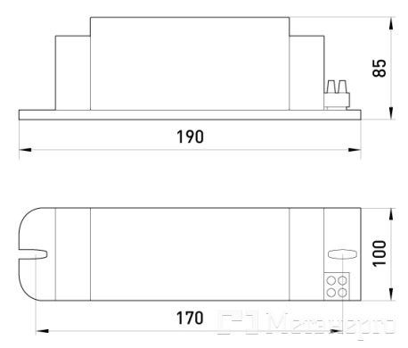 l0440005 Электромагнитный балласт e.ballast.hpl.mhl.1000, для ртутных и металлогалогеновых ламп 1000 Вт - Метэнерго l0440005 Электромагнитный балласт e.ballast.hpl.mhl.1000, для ртутных и металлогалогеновых ламп 1000 Вт - Метэнерго