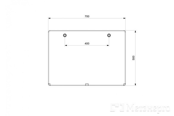 MD9009 Шафа удароміцна ABS 500x700x250, МП, IP65 - Метенерго MD9009 Шафа удароміцна ABS 500x700x250, МП, IP65 - Метенерго