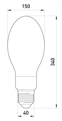 l0460005 Лампа ртутна високого тиску e.lamp.hpl.e40.700, Е40, 700 Вт - Метенерго l0460005 Лампа ртутна високого тиску e.lamp.hpl.e40.700, Е40, 700 Вт - Метенерго