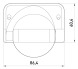 s061003 Датчик движения e.sensor.pir.09.black (черный) - Метэнерго