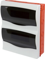 s0290019u Корпус пластиковый 24-модульный e.plbox.stand.w.24m, встраиваемый - Метэнерго